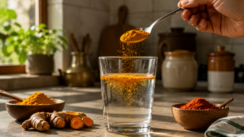 how to check pure spices at home with a simple water test
